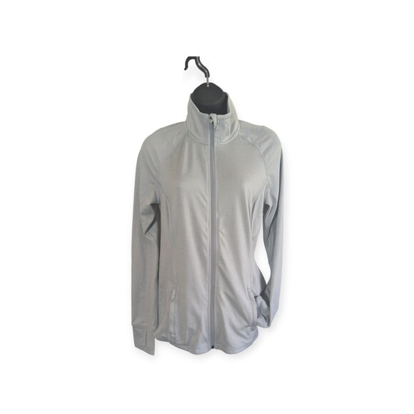 Old Navy Active Full Zip Jacket Go-Dry Women's Size Small Black & White - Picture 1 of 6